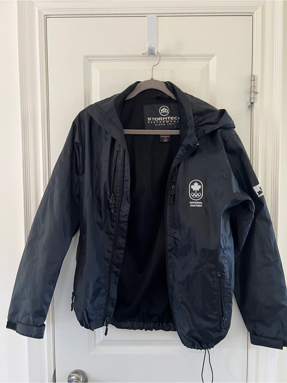 Stormtech Black Hooded Jacket